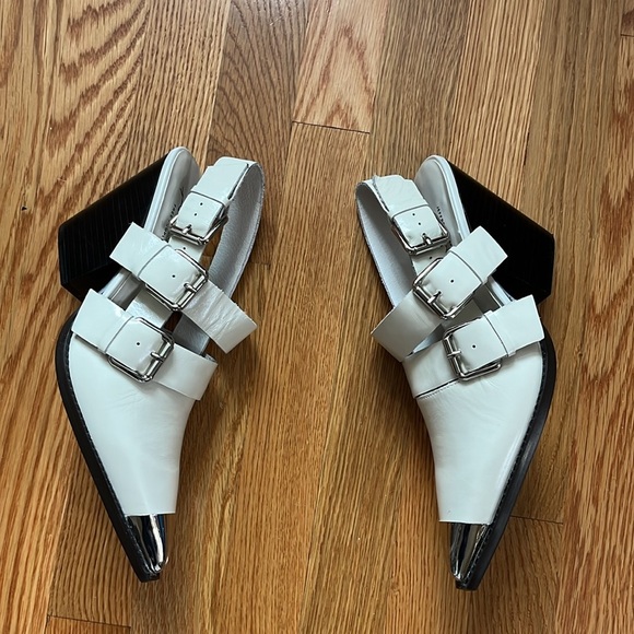 Free People x Jeffrey Campbell Harley Slingback Heels Size 9 NWT - Picture 5 of 13